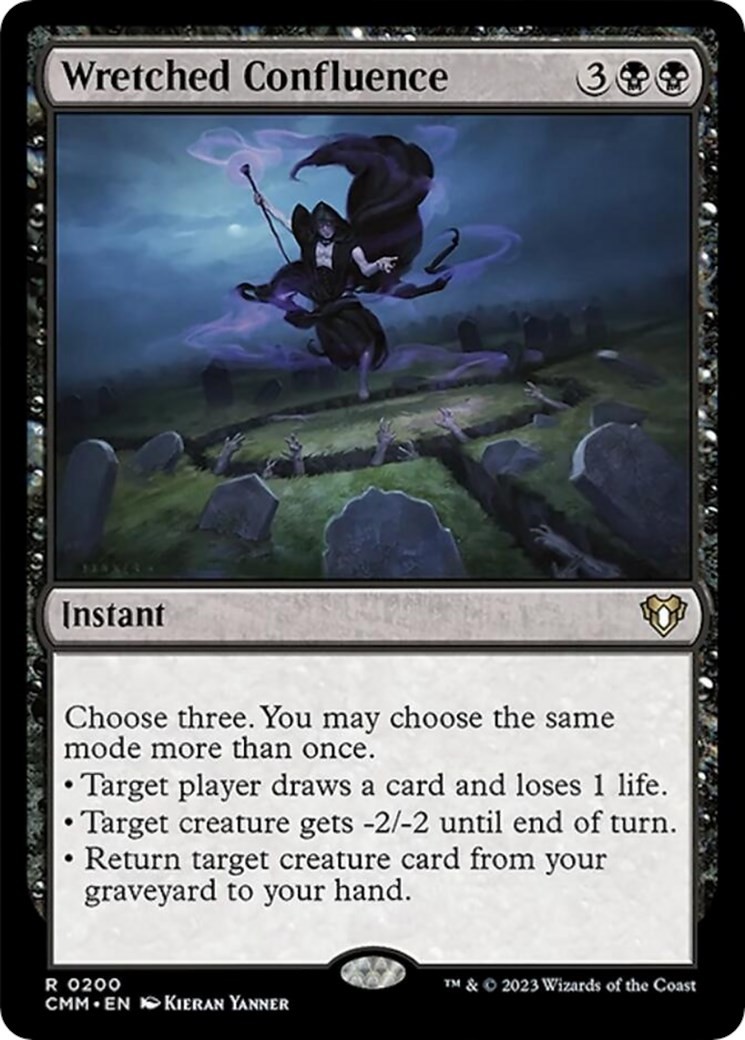 Wretched Confluence Normal [CMM - 200] NM MagicCommander Masters