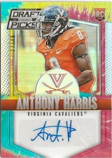 2015 Panini Prizm Anthony Harris Tie Dye Prizm Auto RC 27/49 Minnesota Vikings