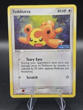 Teddiursa 77/115 EX Unseen Forces Reverse Holo Stamp LP