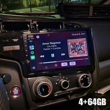 64G Android 16 Carplay Auto Car Radio Stereo Wifi GPS Navi For Honda Fit 2014-18
