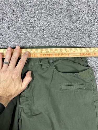 5.11 Tactical Series Pants Men’s 35x36 Olive Khaki Cargo 511 military RipStop - Picture 6 of 10