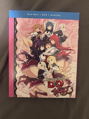 High School DxD Hero Season Four 4 Blu-ray/DVD Funimation Rare HTF