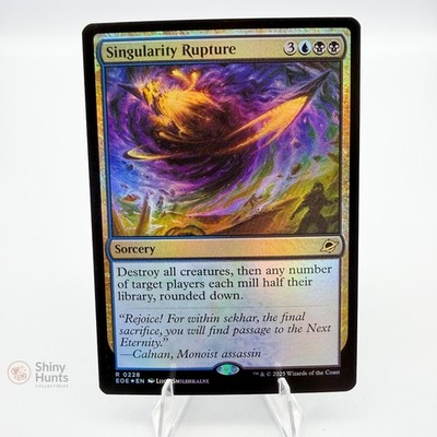 Magic: The Gathering Singularity Rupture Edge of Eternities Foil NM