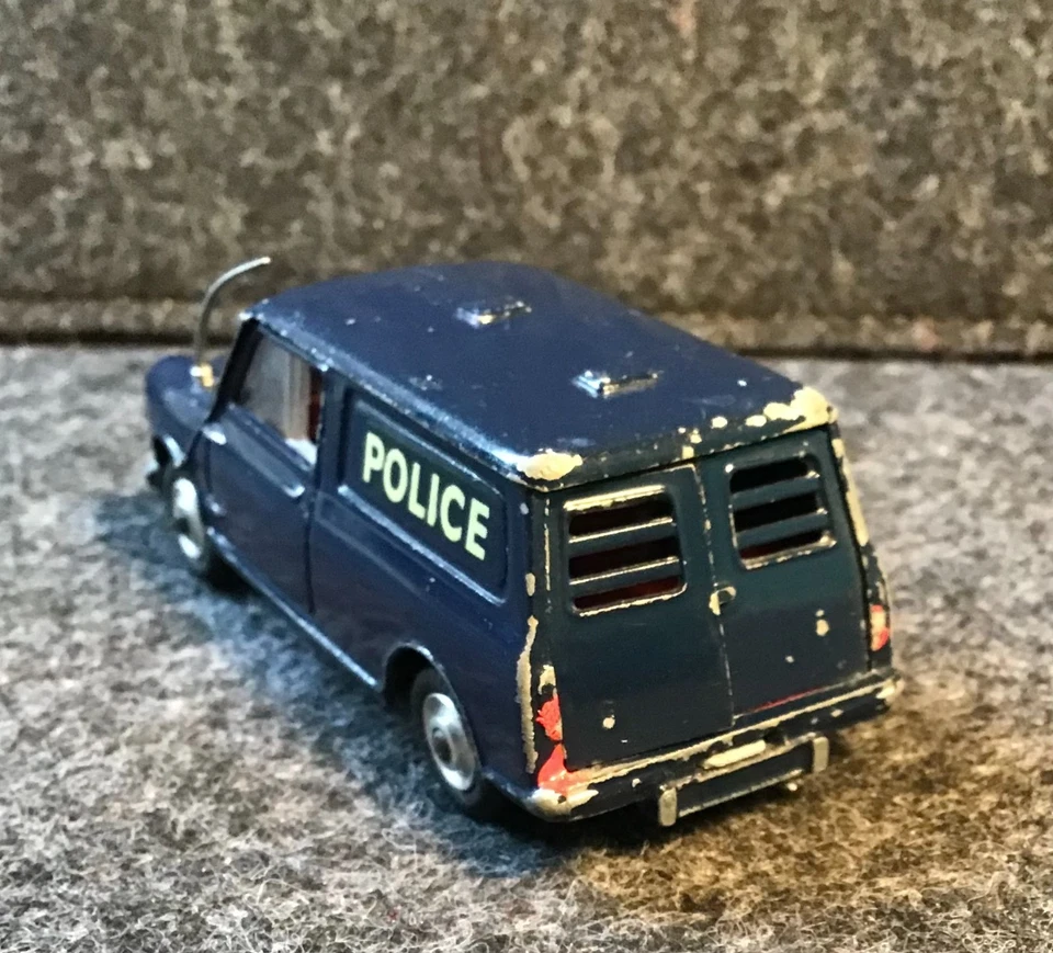 Rarität! Corgi Toys 448 Austin Mini Van Police , Vintage von 1964 - Bild 4 von 4