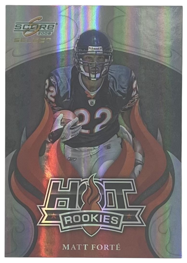 2008 Score Hot Rookies #HR-21 Matt Forte Chicago Bears /999