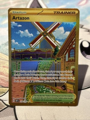 Pokemon Bolardin GOLD | Deutsch 229/197 Obsidian Flammen | Near Mint