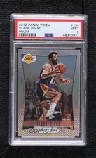2012-13 Panini Prizm Silver Prizm Vlade Divac #194 PSA 9 MINT HOF ne4