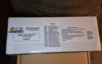  NGINEERING  Nk301  SUPER STARTER KIT for LED WIRING. (SOLDERING... Fire Trucks 