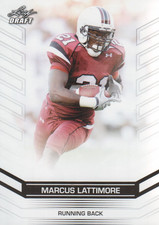 2013 Leaf Draft #46 Marcus Lattimore RC Rookie Card. rookie card picture