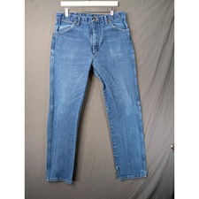 Wrangler 13MWZ Cowboy Cut Original Fit Jeans Blue Denim Mens 36x34