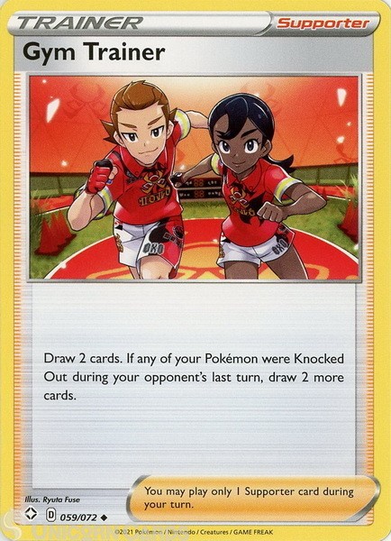 Gym Trainer 059/072 Uncommon Mint Pokemon Card ::