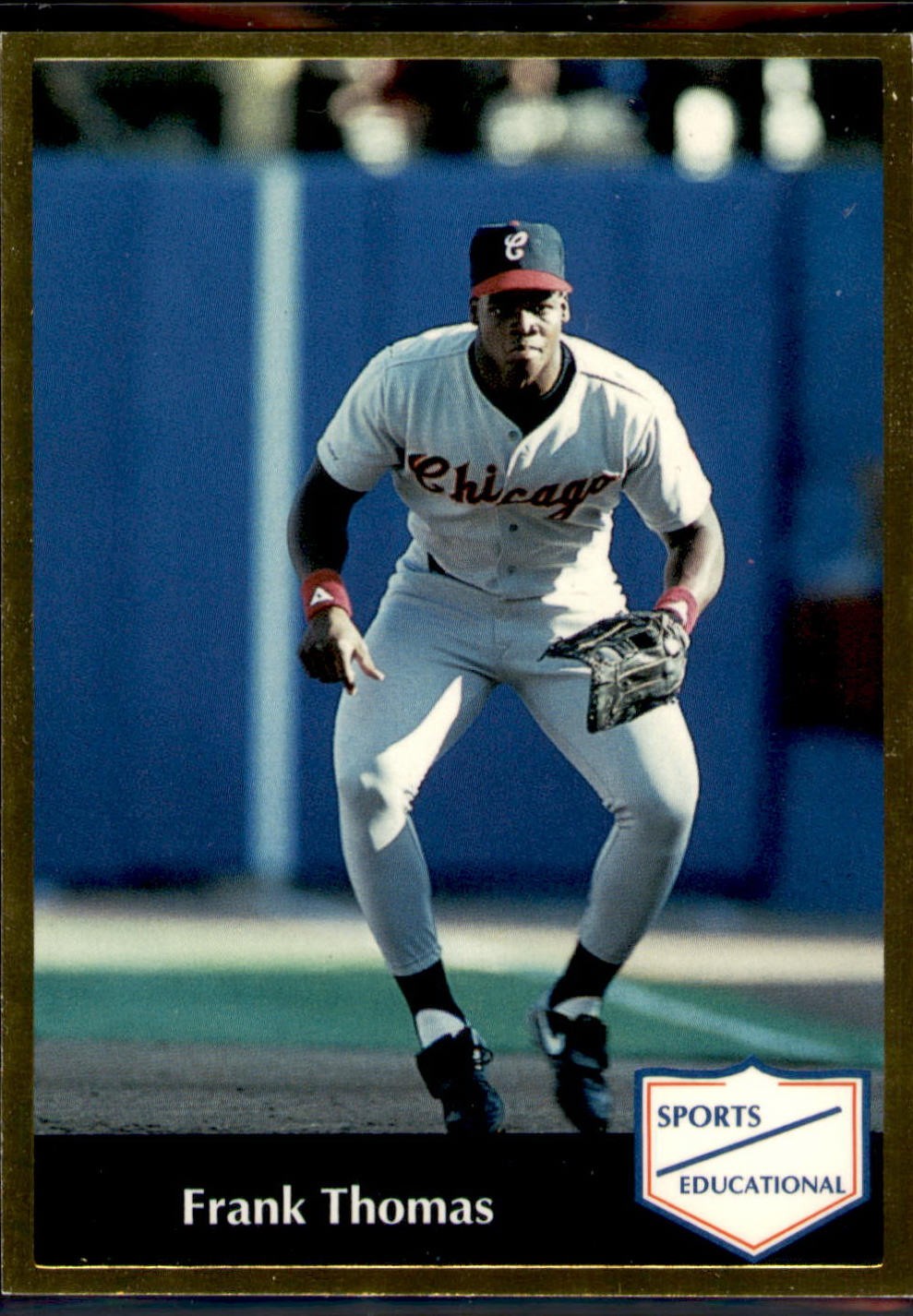 1991 Sports Educational Magazine #5 Frank Thomas - FAST USA SHIPPING