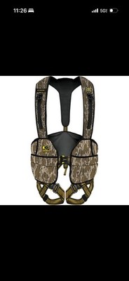 Hunter Safety System Hybrid Harness w/Elimishield Mossy Oak Bottomland L/XL