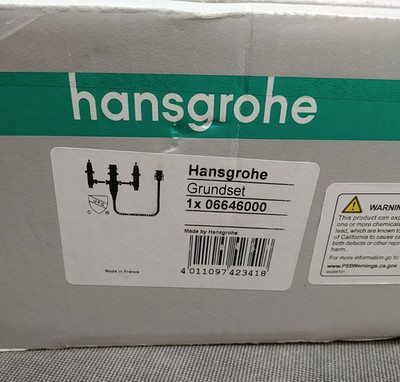 Hansgrohe 06646000 4-Hole Roman Tub Rough In Valve