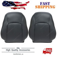 Fits 1998-2010 Volkswagen Beetle Driver Passenger Top Leather Seat Cover Black Fits 1998-2010 Volkswagen Beetle Driver Passenger Top Leather Seat Cover Black