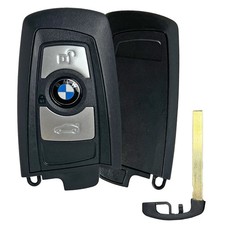 Oem Bmw Smart Key Fob Remote Transmitter 3 5 7 Series Black Trim Yg0huf5767