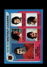 1979-80 Topps #8c 1978-79 Shutout Leaders Ken Dryden EX