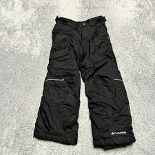 Columbia Snow Pants Kids XS Black Omni Heat Ski outgrown