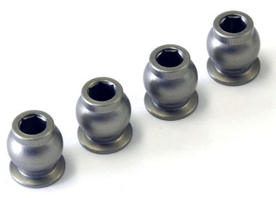 Kyosho 5.8Mm Hard Pillow Ball (Hex2.5/4Pcs) Rc Part 92054_