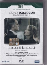 I Racconti Fantastici 1-4 DVD + Libretto Sceneggiati RAI Edit. Nuovo Sigillato