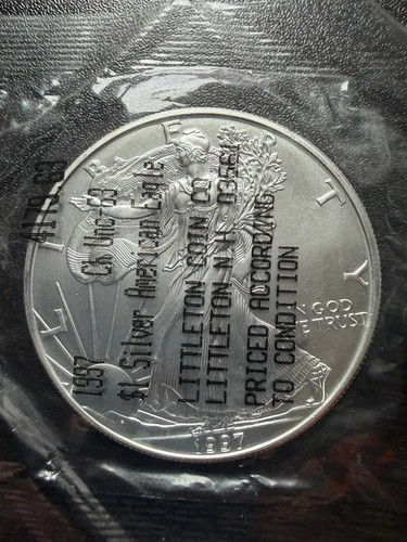 1997 1 oz Silver American Eagle (Brilliant Uncirculated)