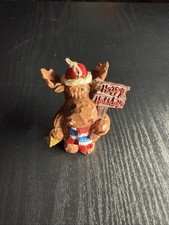 Deer With Happy Holidays Sign Ornament