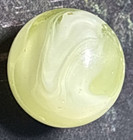 INCREDIBLE PELTIER .67 UV SLAG RARE PALE YELLOW  AMAZING PATTERN PICS for Condit — photo 9