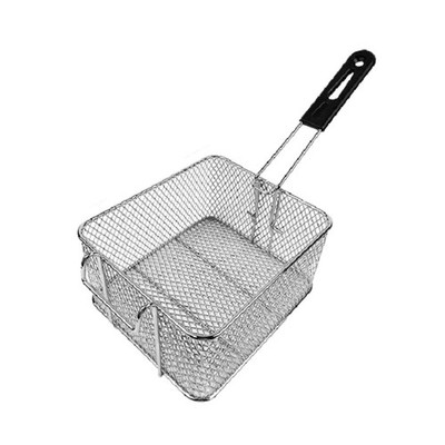 Fritteuse Bügeleisen Ergonomischer Braten Servierkorb für Zuhause Zwiebelringe
