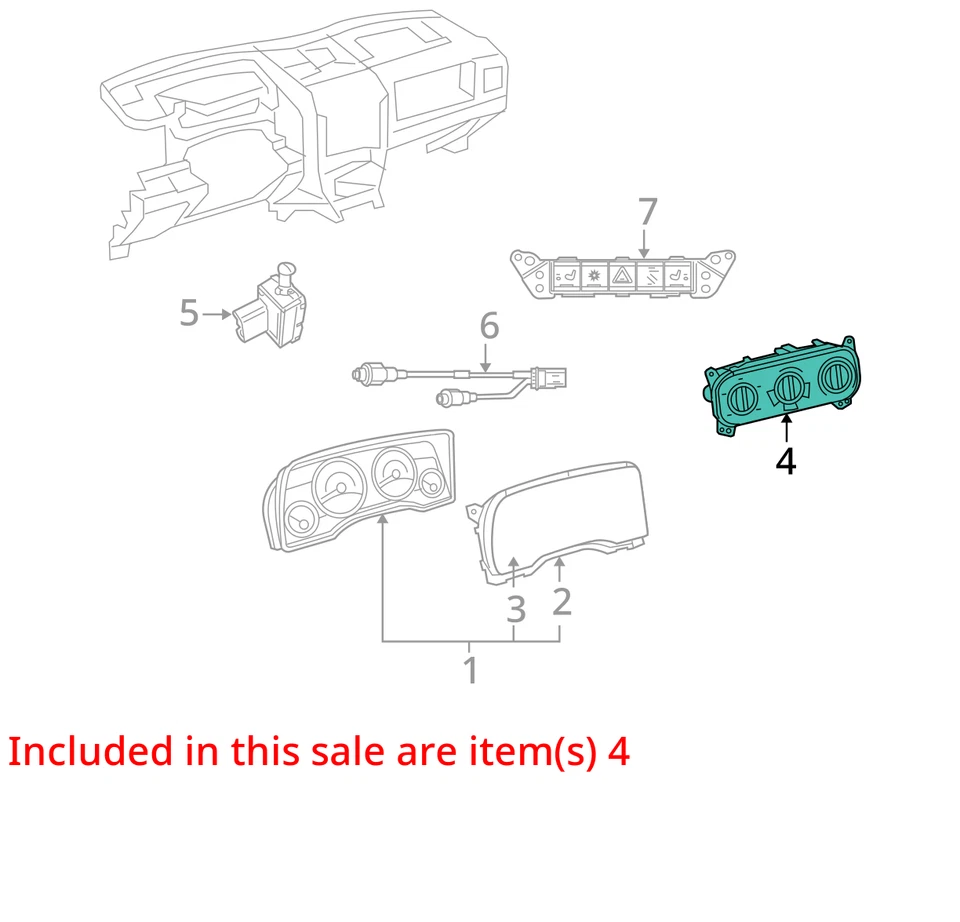 Dodge Caliber 2007 08 09 control de temperatura con aire acondicionado Foto 3 de 4
