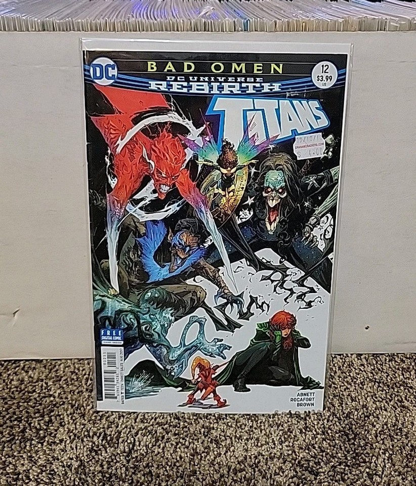Titans (4th Series) #12 VF/NM; DC | Rebirth Dan Abnett Kenneth Rocafort ...