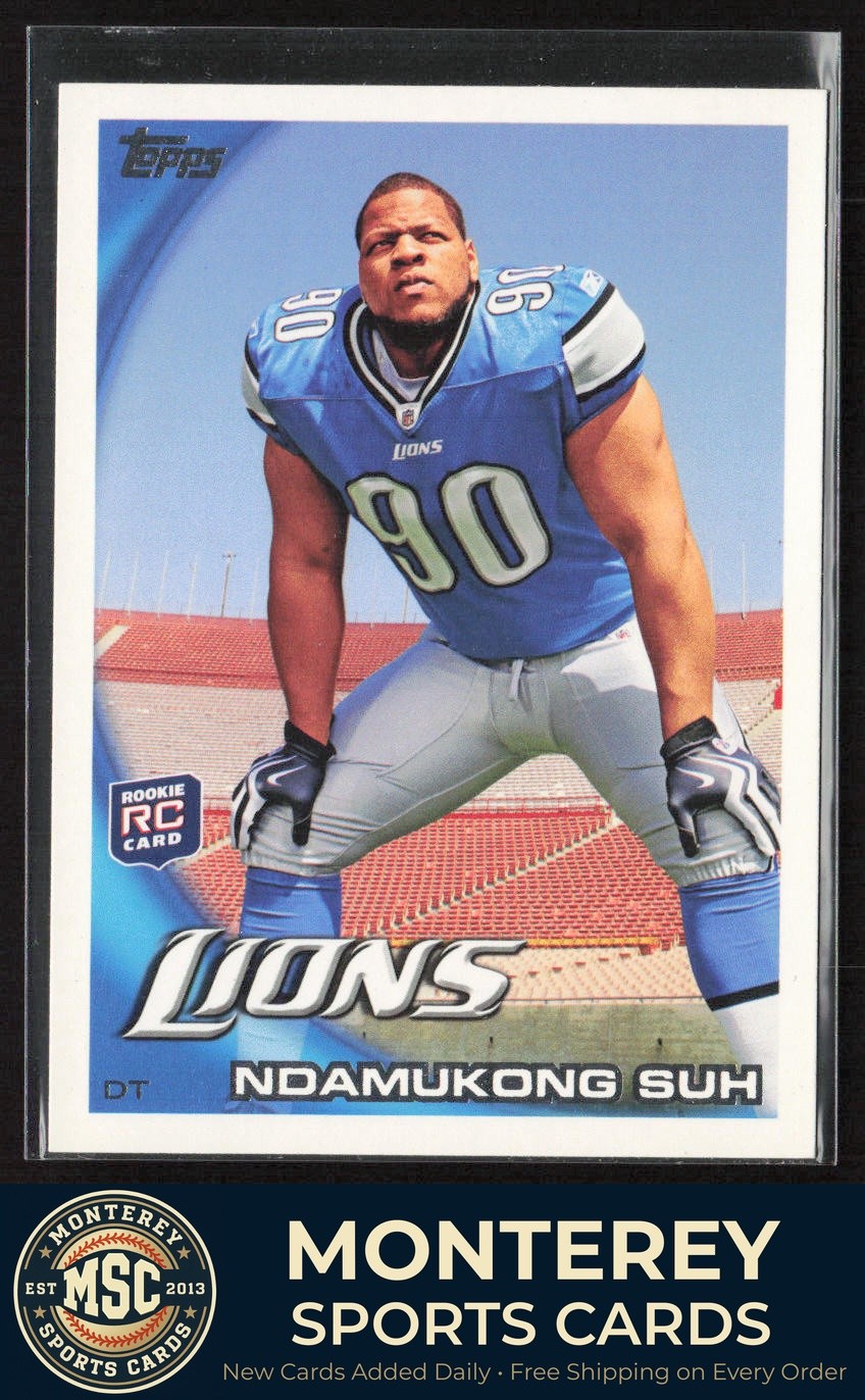 Ndamukong Suh Topps #360 No Helmet