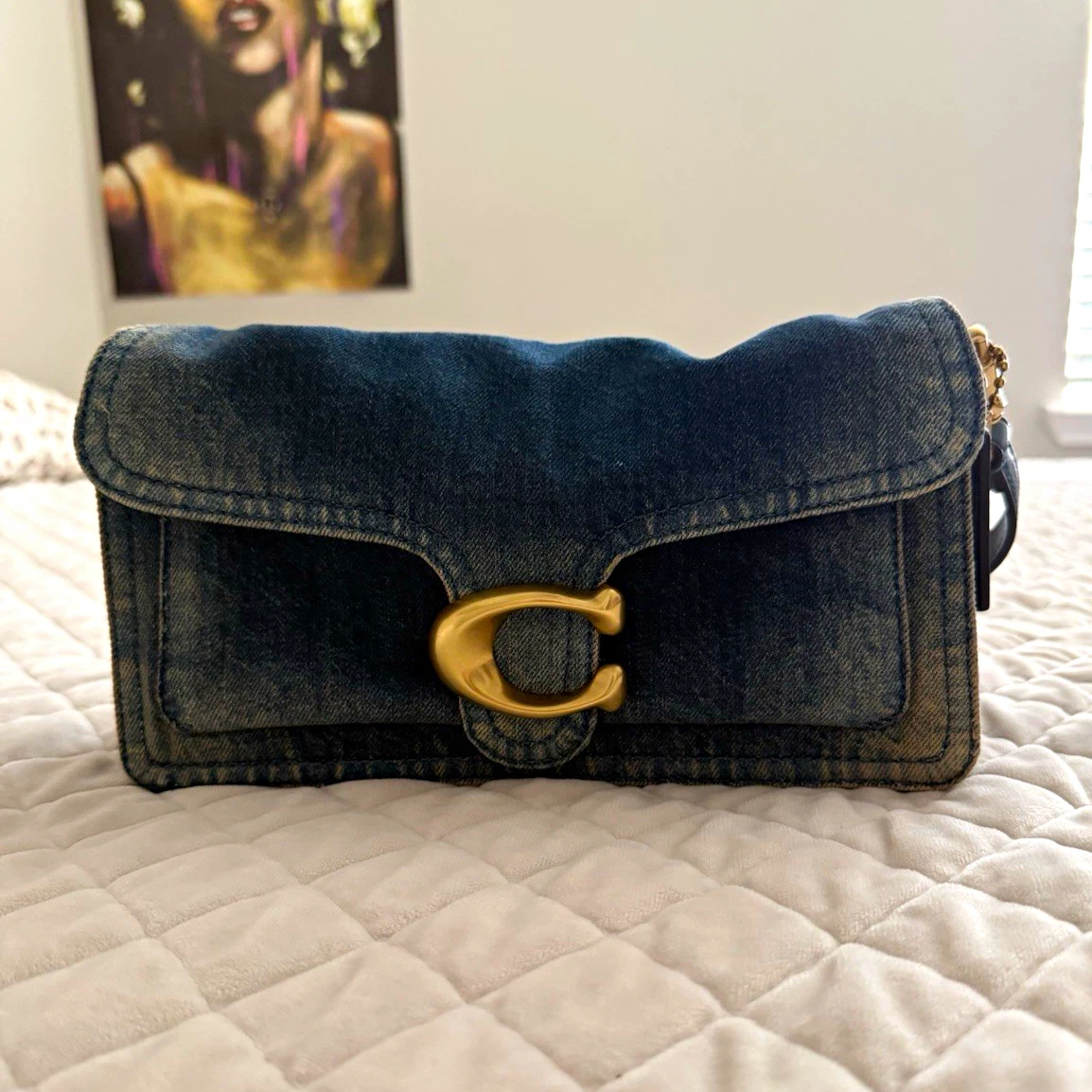 Coach Denim Exterior Shoulder Bag Bags & Handbags for Women for