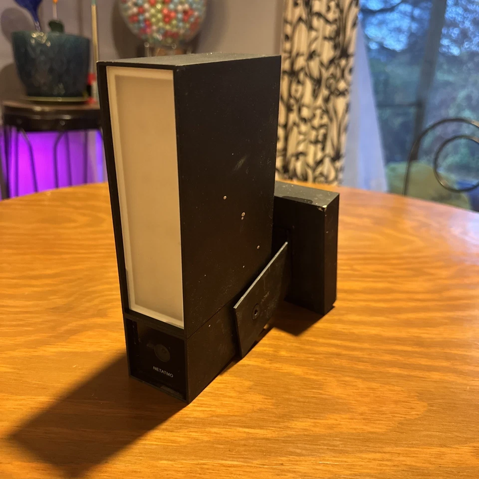 Netatmo Outdoor PRESENCE (works) Wireless Security Camera Black FLOOD Apple Home - Image 2 of 2