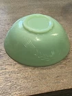 Vintage Fire King Jadeite Sheaves of Wheat Dessert/Berry Bowl