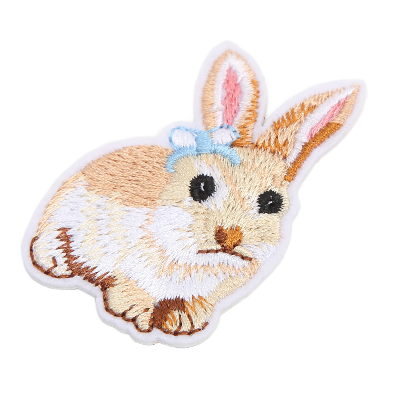 10Pcs Iron On Patches Little Cute Bunny Durable Lightweight Wide Application Jea