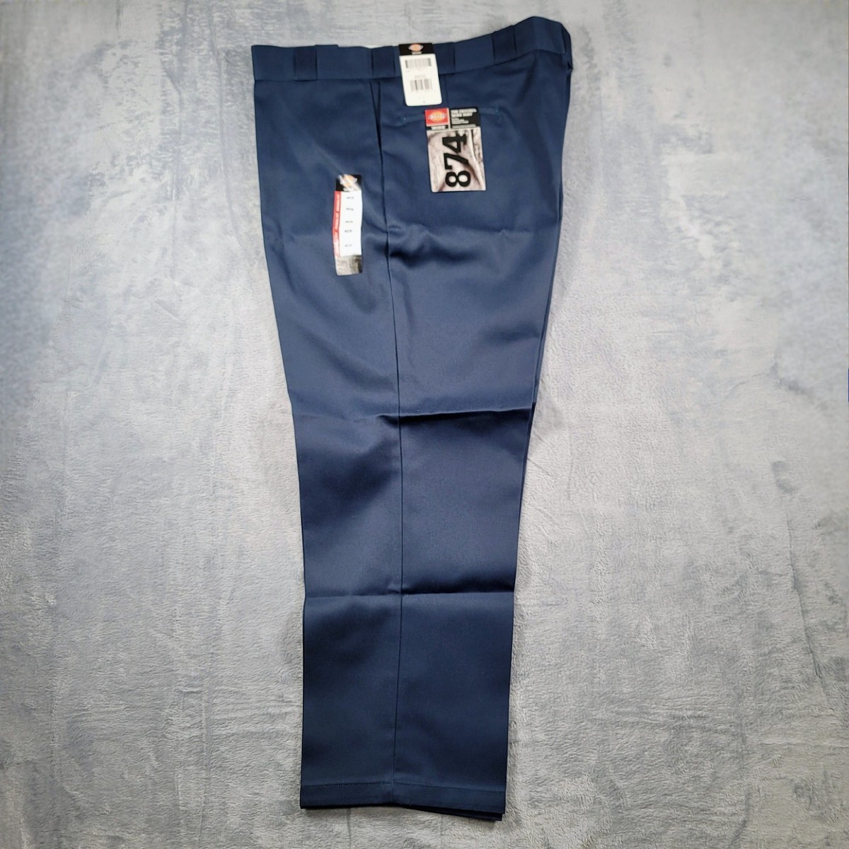 Dickies 874 Original Work Pants Men's 46x30 Navy Blue BRAND NEW w