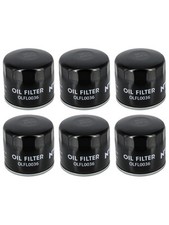 6 x NTK Oil Filter fits ACURA TLX 2.4L L4 PETROL ENGINE