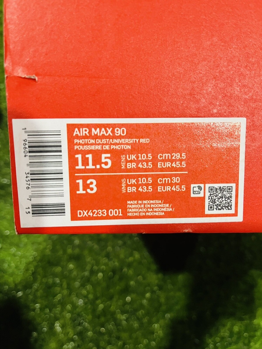 Nike Air Max 90 Silver Bullet Mens Multi Sizes nby DX4233-001 — product photo 5 of 5