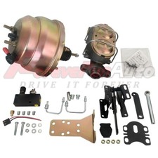 8 Dual Power Brake Booster 1 Bore Master Cylinder Prop For Ford F-100 1957-72 8 Dual Power Brake Booster 1 Bore Master Cylinder Prop For Ford F-100 1957-72