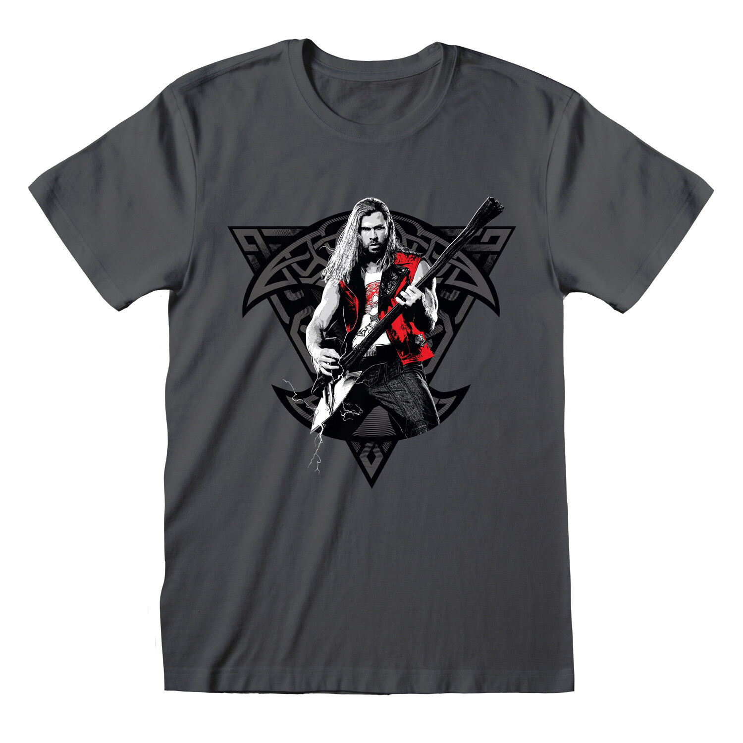Abbigliamento Marvel: Thor Love And Thunder Thor Rock Heather Grey (T-Shirt Unis