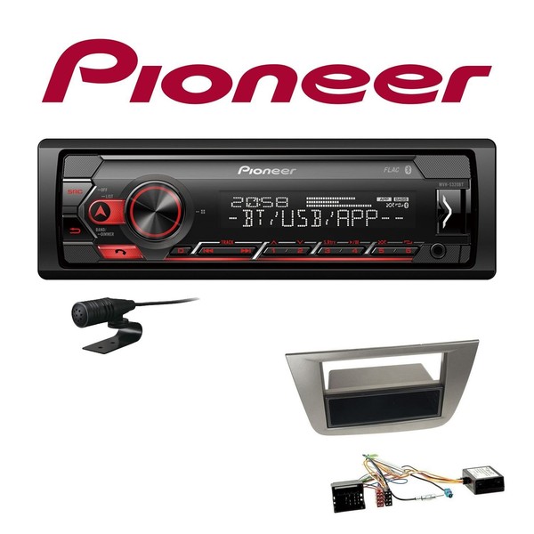 Pioneer Bluetooth Autoradio Android FüR Seat Altea Altea XL Anthrazit Mit Canbus-image