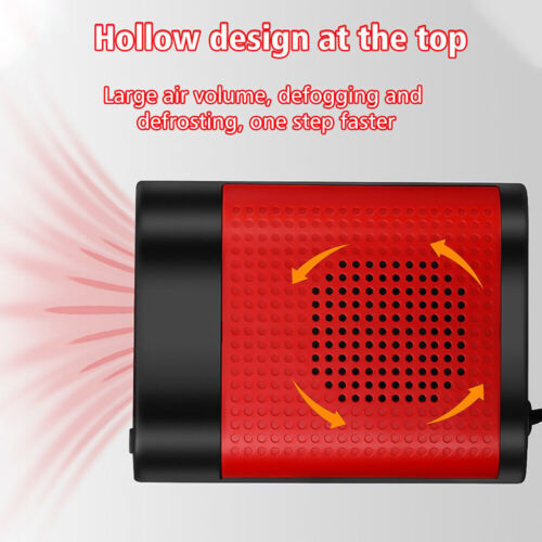 1000W Car Heater Portable Electric Heating Fan Defogger Defroster Demister 12V - Picture 6 of 18