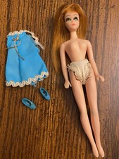 Vintage 1970 Topper Dawn friend Glori K11 2nd year blue dress and shoes