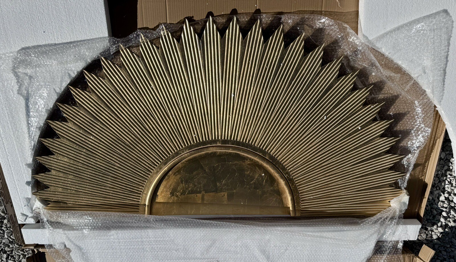 Urban Outfitters Deco Sun headboard Head Board Gold New Open Box eBay