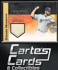 Shaun Marcum 2012 Topps #GMR-SM Golden Moments Relics Jersey Patch Brewers