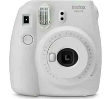Fujifilm Instax Mini 9 Instant Camera - Smoky White