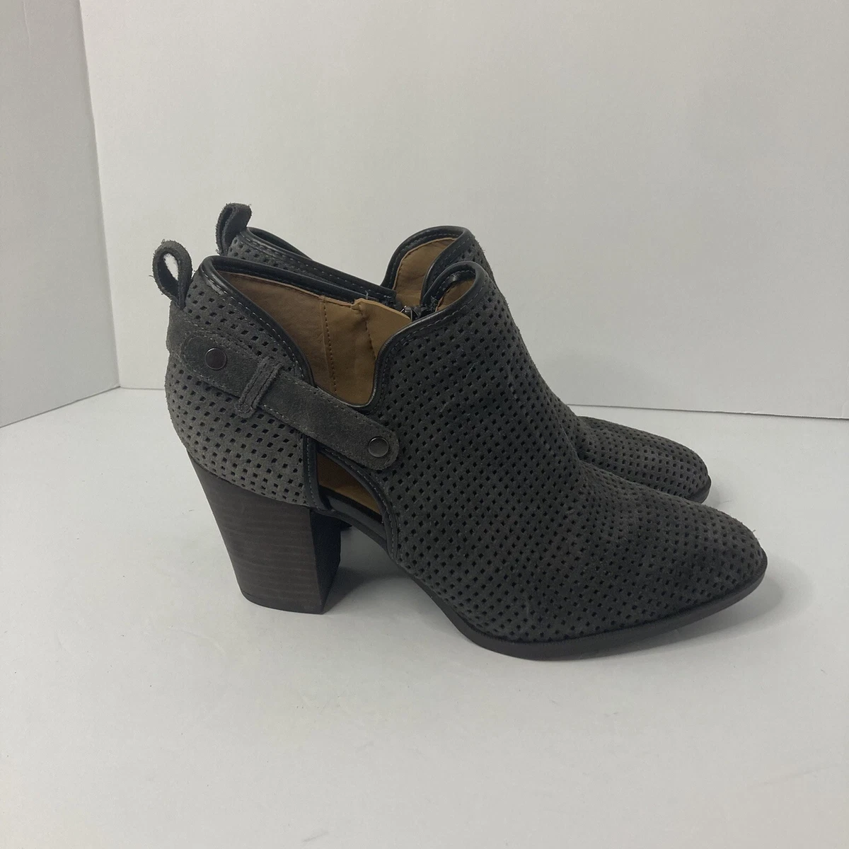 Franco sarto perforated clearance booties