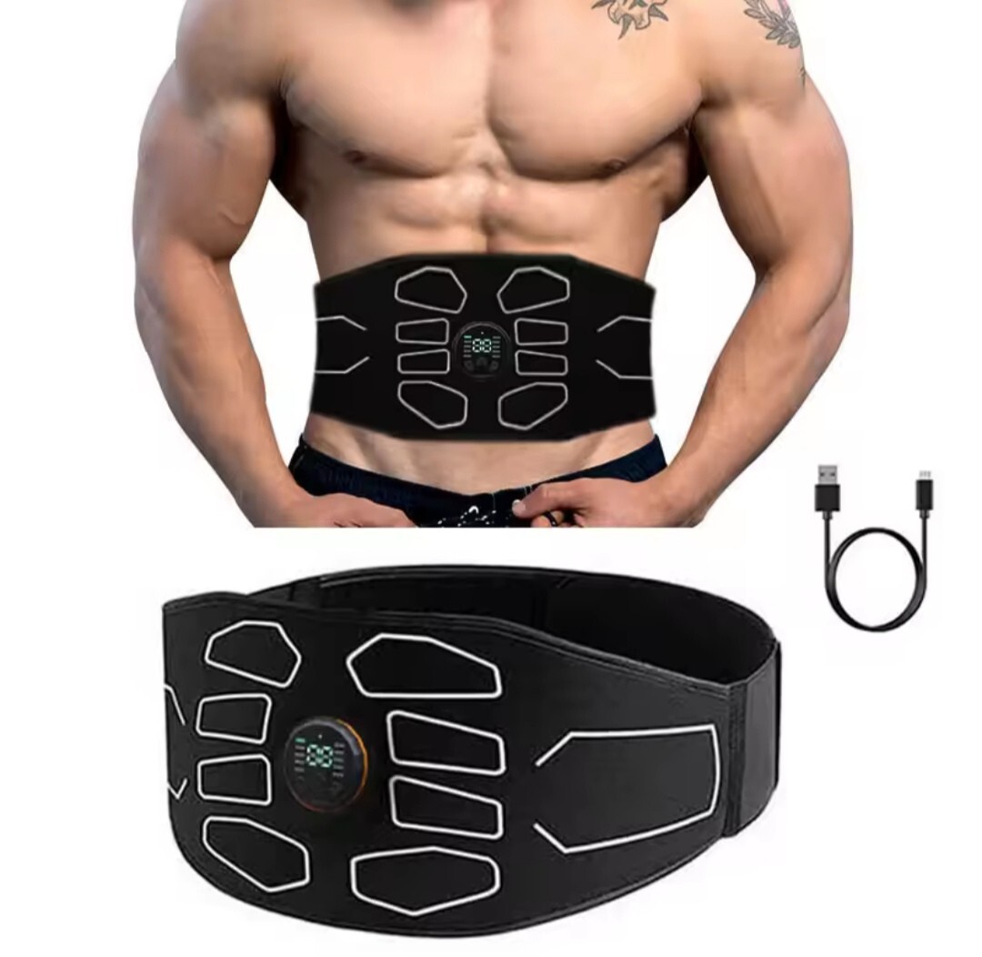 Gewichtsverlust-Gürtel, EMS-Band, Bauchmuskeltrainer,Bauchfett-Brenner, Abdo