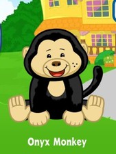 Webkinz Classic Onyx Monkey Virtual Adoption Code Only