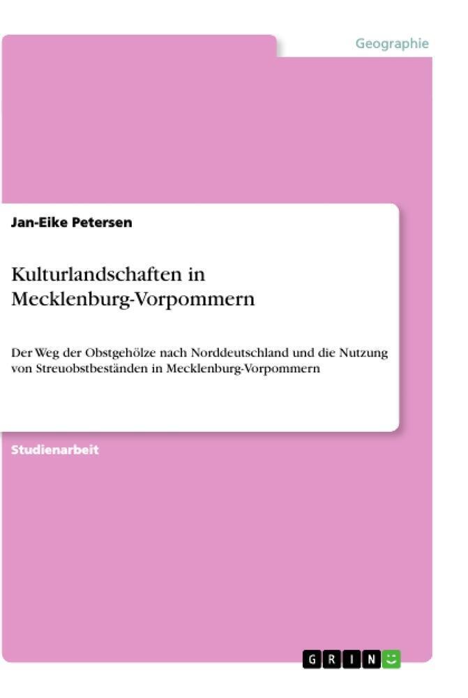 Thumbnail - Kulturlandschaften In Mecklenburg-vorpommern Jan-eike Petersen